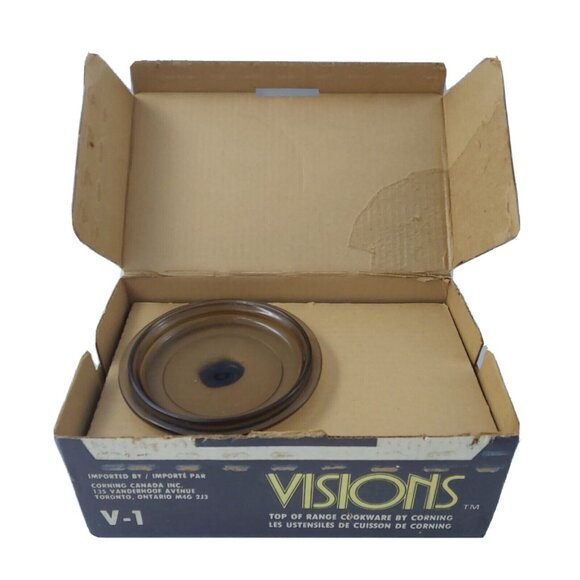 Visions by Corning 1 L Covered Saucepan V1 Original Box with Instructions France - Picture 8 of 16